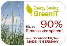 GreenIT 80% Stromersparnis